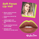 Lime Crime Plushies Soft Matte Lipstick, Butterscotch - Sheer Golden Brown - Blackberry Candy Scent - Long Lasting, Nude Lips - Soft Focus, Non-Opaque Lip Veil - 0.11 fl oz Lime Crime