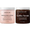 Majestic Pure Himalayan Body Scrub and Coffee Scrub Bundle – Exfoliating Salt Scrub and Cellulite Scrub Combo MAJESTIC PURE