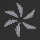 Libeauty Lash Lift Pads Rods 6 Pcs Eyelash Perm Lift Silicone Rods 1 Size S S S Reusable Eyelash Perming Curler Shield Pads with Premium PU Storage Case for Perfect Lash Lifting (WHITE) Libeauty