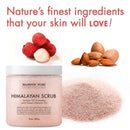 Majestic Pure Himalayan Salt Scrub and Orange Scrub Bundle – Exfoliating and Moisturizing Body scrub Combo MAJESTIC PURE