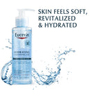 Eucerin Hydrating Face Cleansing Gel, Enriched with Hyaluronic Acid, 6.8 Fl Oz Eucerin