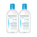 Bioderma - Hydrabio H2O - Micellar Water - Cleansing and Make-Up Removing - for Dehydrated Sensitive Skin, 16.7 Fl Oz (Pack of 2) Bioderma