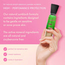 Sunny Chick Sunscreen Powder- Tinted Brush-On Mineral Sunblock SPF30 .23OZ (Medium) Sunny Chick