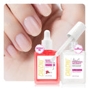Nail Strengthener for Women: 8 in 1 Dusty Rose Nail Hardener Extra Strong and Growth - Nail Polish Hardener for Weak and Damaged Nails 15ml Infinity Warehouse