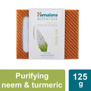 Himalaya Botanique Purifying Body Bar for a Total Body Deep Cleaning for Oily and Acne Prone Skin , Purifying Neem & Turmeric, 4.41 Ounce Himalaya