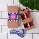 Double Edge Safety Razor for Women, Safety Razor with 10 Blades, Women Razor, Fits All Double Edge Razor Blades, Plastic Free (Pink) Green Estate Store