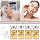 BB Facial Glow Starter Kit Serum Hyaluronic Acid Essence Skin Care Set, Salmon DNA Glod Ampoule 0.27oz 12 Vials, Glow Repair Kit with 7 Different Peptides Infinity Warehouse