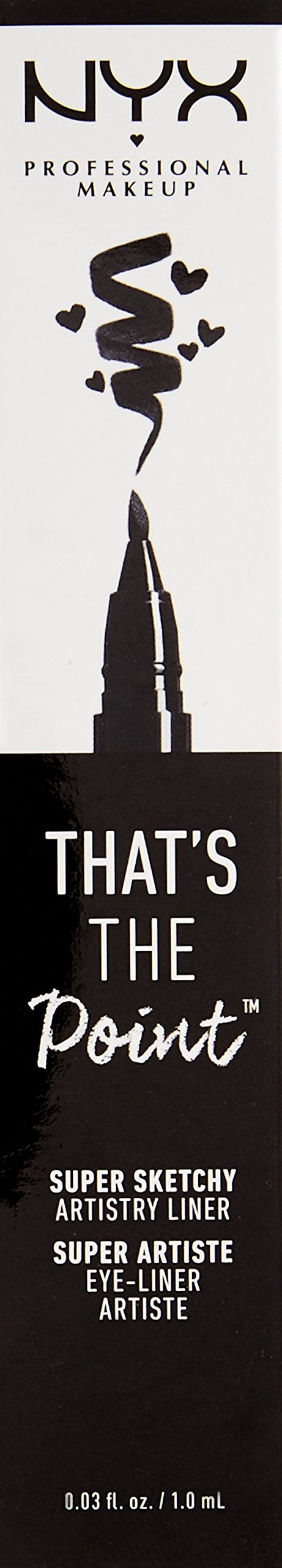 NYX PROFESSIONAL MAKEUP That's The Point Liquid Eyeliner, Super Sketchy NYX PROFESSIONAL MAKEUP