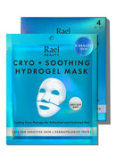 Rael Hydrogel Masks, Deep Hydration Skincare (Collagen PDRN, 4 Ct) | Peptides & Hyaluronic Acid, Moisturizing, Advanced PM Routine for Glowing Skin, Daily Korean Skin Care Infinity Warehouse