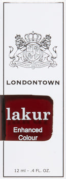 LONDONTOWN Lakur Nail Polish Lady Luck Dark Red LONDONTOWN