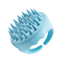 Hair Scalp Massager and Shower Dandruff Brush by Flathead Products - for Shower Dandruff Removal - Wet and Dry Use - Encourages Growth - Includes 2 Massage Removal Heads | Blue (2-Pack) Flathead Products Store
