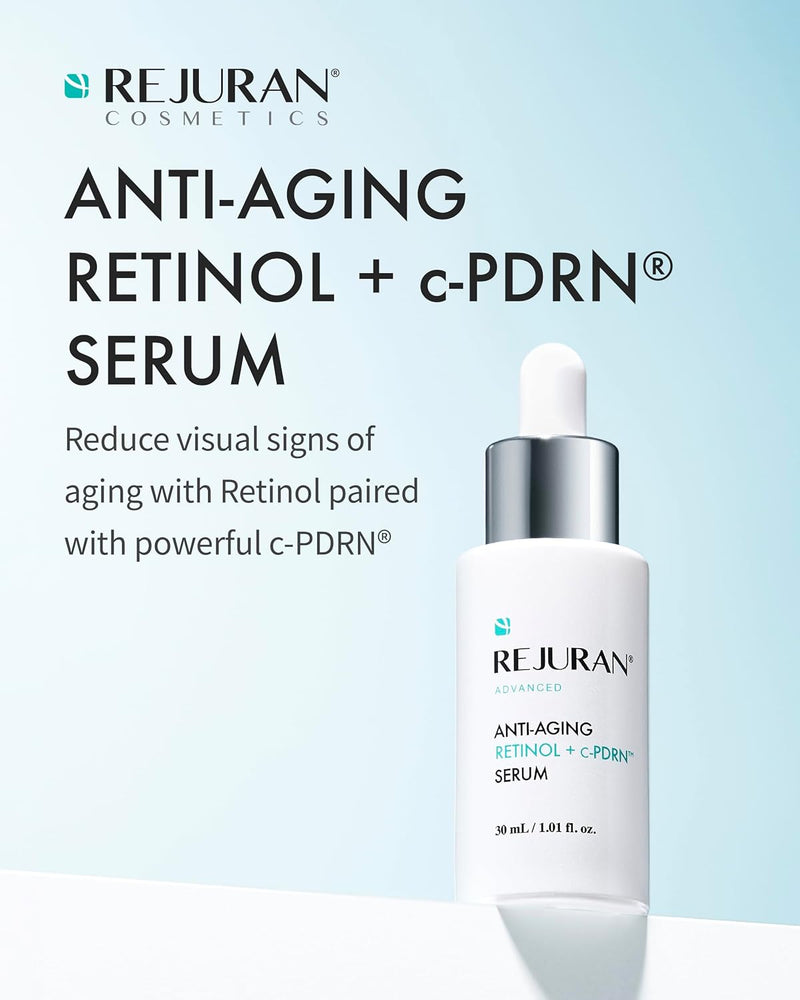 REJURAN® Advanced Anti-Aging Retinol + c-PDRN® Serum - Boosting Facial Serum for Firmness, Radiance and Anti-Wrinkle Care, Clinically Developed (1.01 fl oz) Infinity Warehouse