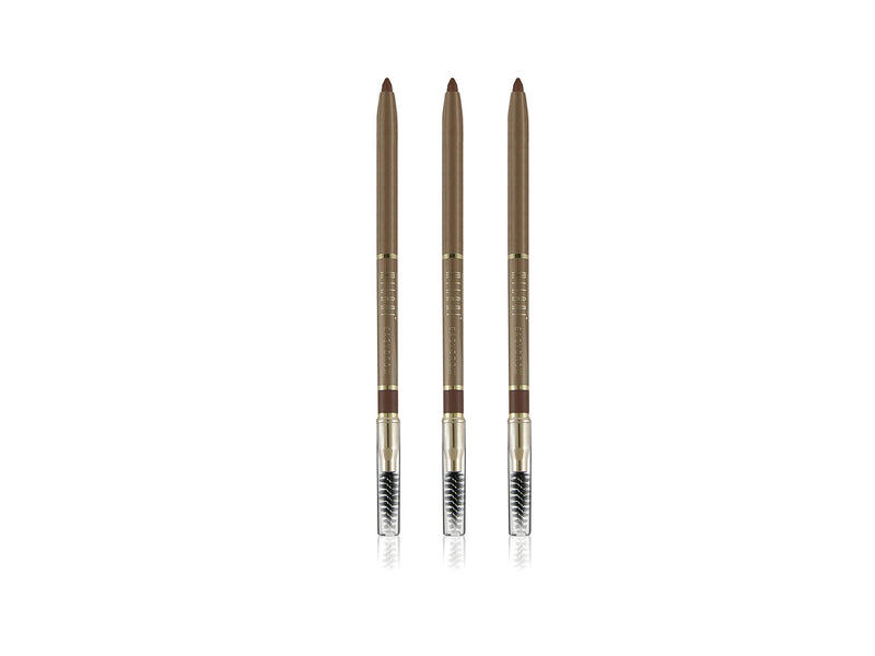 Milani Easy Brow Automatic Pencil, Dark Brown 02 (Pack of 3) Milani