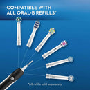 Oral-B 1000 CrossAction Electric Toothbrush, Black, Powered by Braun and Sensitive Gum Care Electric Toothbrush Replacement Brush Heads Refill, 3 Count Oral-B Store
