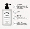 J. R. Watkins Moisturizing Gel Hand Soap, Oud, Plant-Based Ingredients, 12 oz Pump J.R. Watkins