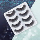 Ardell False Eyelashes 4 Pack Double Up 205, 1 pack (4 pairs per pack) Ardell