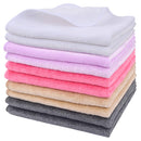 SINLAND Microfiber Facial Cloths Fast Drying Washcloth Absorbent Face Wash Cloth Soft Makeup Remover Cloths 12inch x 12inch SINLAND