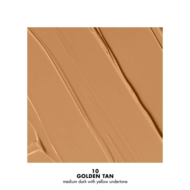 Milani Conceal + Perfect 2-in-1 Foundation + Concealer - Golden Tan (1 Fl. Oz.) Cruelty-Free Liquid Foundation - Cover Under-Eye Circles, Blemishes & Skin Discoloration for a Flawless Complexion Milani