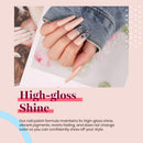 Beetles Gel Nail Polish, 1 Pcs 15ml nude Donut Color Soak Off Gel Polish Nail Art Manicure Salon DIY at Home beetles Gel Polish