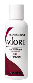Adore SemiPermanent Haircolor 118ml, 068 Crimson, 4 Fl Oz (AD-68) Adore