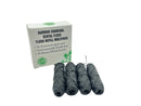 Compostable Bamboo Charcoal Dental Floss Refill | 33yds x4 | Peppermint Essential Oil | 4 Pack | Zero Waste Ecogreen Lifestyle