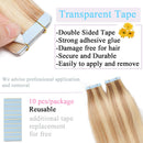 S-noilite Tape in Human Hair Extensions Balayage Tape in Real Human Hair for Women Glue in Seamless Skin Weft Invisible Double Sided Tape Straight 40Pcs 100g 24 Inch (