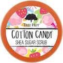 Tree Hut Cotton Candy Shea Sugar Scrub 18 Oz! Formulated With Real Sugar, Certified Shea Butter And Strawberry Extract! Exfoliating Body Scrub That Leaves Skin Feeling Soft And Smooth! (Cotton Candy) T H