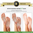 Tea Tree Foot Peel Mask For Dead Skin, Callused and Cracked Heels, Foot Mask Removes Rough Heels Dry Dead Skin,Makes Foot Soft Smooth Skin, Exfoliating Peeling Natural Treatment- 2 PACK LYNNC