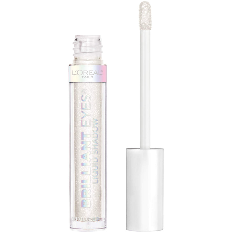 L'Oreal Paris Brilliant Longwearing Lasting Shimmer Liquid Eye Shadow, Crease Resistant, Flake-Proof, Precision Applicator, Quick Dry, Non-Greasy, String of Pearls, 0.1 Fl Oz L'Oreal Paris