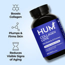 HUM Collagen Love Skin Supplement, Collagen Peptides Capsules with Hyaluronic Acid & Vitamin C, Supports Firm Skin & Helps Minimize Signs of Aging, Supplements for Women and Men, 90 Capsules Infinity Warehouse