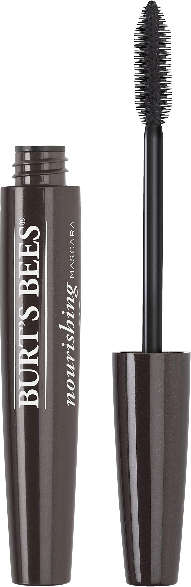 Burts Bees 100% Natural Nourishing Mascara, Black Brown - 0.4 Ounce (Pack of 2) Burt's Bees