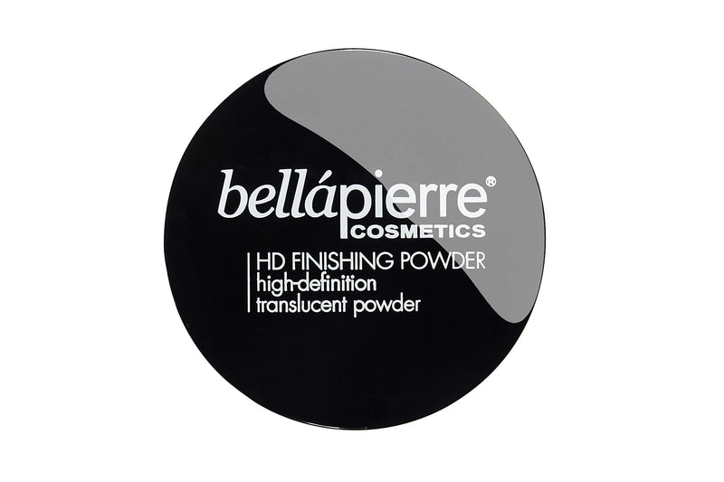 bellapierre HD Finishing Powder | High-Definition Setting Powder | Silky Shine-Free Matte Finish | Lightweight Gentle Formula | Non-Toxic and Paraben Free | Mica Makeup (Translucent) bellapierre