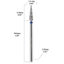 Theatoz Nail Drill Bit Cuticle, Electric Nail File 3/32-inch Shank, Nail Tool, Tungsten Carbide Drill Bits for Removing Gel Nail Polish Acrylic Dipping Powder Theatoz Store