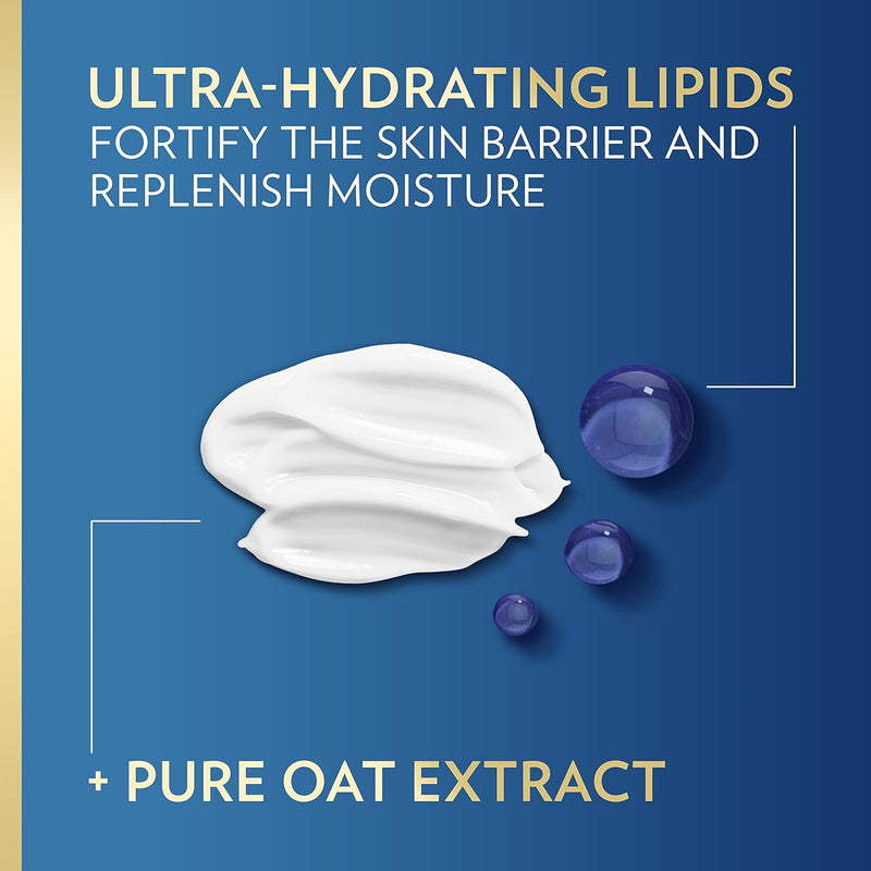 Vaseline Nourishing Moisture Body Lotion Hand & Body Lotion Pack of 12 for Dry Skin made with Ultra-Hydrating Lipids & Pure Oat Extract 3.4 oz Infinity Warehouse