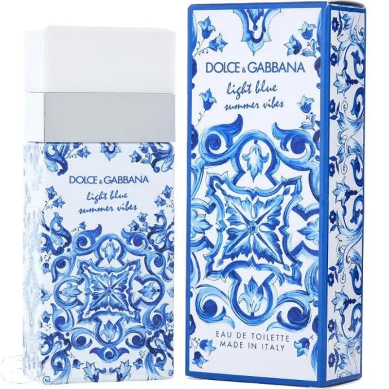 Dolce & Gabbana Light Blue Summer Vibes, Eau De Toilette Spray, For Women Infinity Warehouse