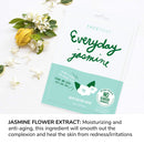 Everyday Jasmine Korean Sheet Mask (Single) - Moisturizing, Calming, and Balancing FACETORY Store
