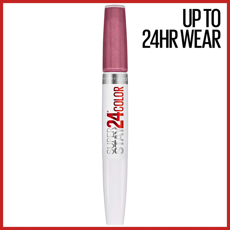 Maybelline SuperStay 24, 2-Step Liquid Lipstick, Perpetual Plum Maybelline New York