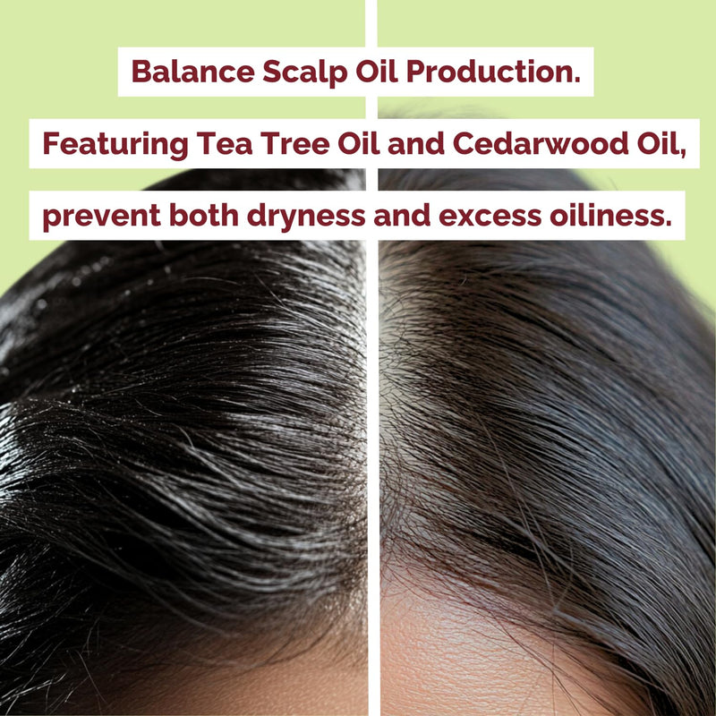 Just Nutritive Onion & Rosemary Shampoo for Hair Growth, Thickening, Strengthening - Sulfate-Free, Enriched with Red Onion Oil, Rosemary Oil, Tea Tree - 16 oz Infinity Warehouse