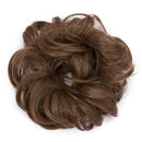 Messy Bun Hair Piece Scrunchy Updo Hair Pieces for Women Fluffy Wavy Hair Bun Scrunchies Donut Hairpiece Synthetic Chignons With Elastic Rubber Band Ash Brown 1 pc Benehair