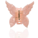 ZOOX Chic Hair Claw Clip by French Designer, A New Twist On Ordinary Hair Clips (Rose Quartz Butterfly) ZOOX