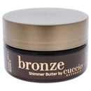 Cuccio Naturale Butter Emollient Rich Intense Hydration and Nourishment Cosmetic Soft Glow NonGreasy Moisturizing Butter Body Cream Moringa and Mango Seed Butter, Pink, Bronze Shimmer, 8 Ounce Cuccio
