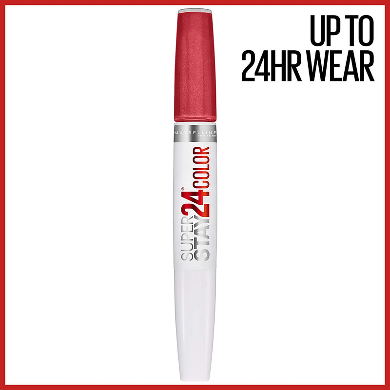 Maybelline SuperStay 24, 2-Step Liquid Lipstick, Continuous Coral Maybelline New York
