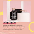 Beetles Kim Nude Color Gel Nail Polish 15ml Skin Tone Gel Nail Neutral Soak Off U V LED Nail Lamp Gel Polish Nail Art Manicure Salon DIY Home Valentine's Gel 0.5Oz beetles Gel Polish