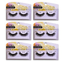 Andrea Strip Lashes, Black [33] 1 pair (Pack of 6) Andrea
