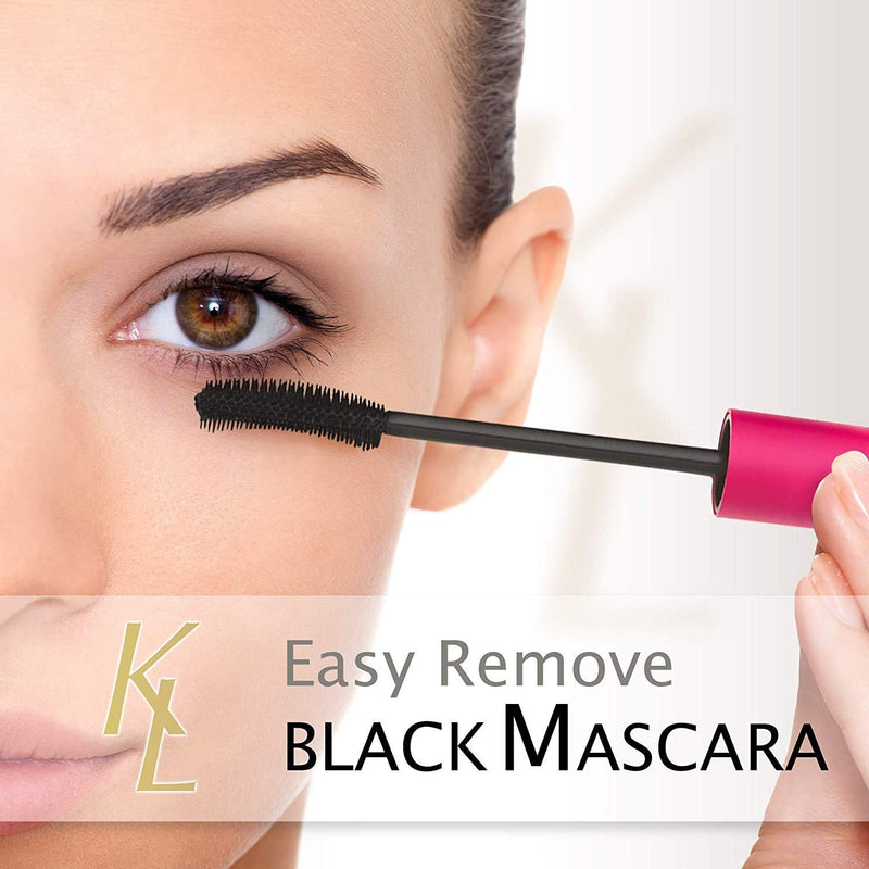 KL Killer Lashes Easy Remove Smudge Free Mascara Black for Fuller and Longer Lashes KL KILLER LASHES