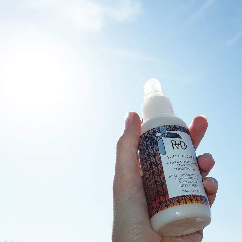 R+Co Sun Catcher Power C Boosting Leave-In Conditioner martinandmark.com