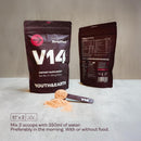V14 Daily Longevity Reds Powder – Clean Wellness Formula with NMNH, Spermidine, Magnesium & Antioxidants | 30 Servings Pouch Infinity Warehouse