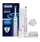 Oral-B 8000 Electronic Power Rechargeable Battery Electric Toothbrush with Bluetooth Connectivity, Sakura Pink Oral-B Store