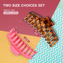 Hitituto Big Hair Claw Clips 6 Packs - 4.33 and 5.2 Inch Matte and Nonslip for Thick and Thin Long Hair Large Banana and Jaw Clips Hair Holder for Women Ladies… Hitituto