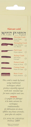 Mason Pearson Styling Comb Mason Pearson